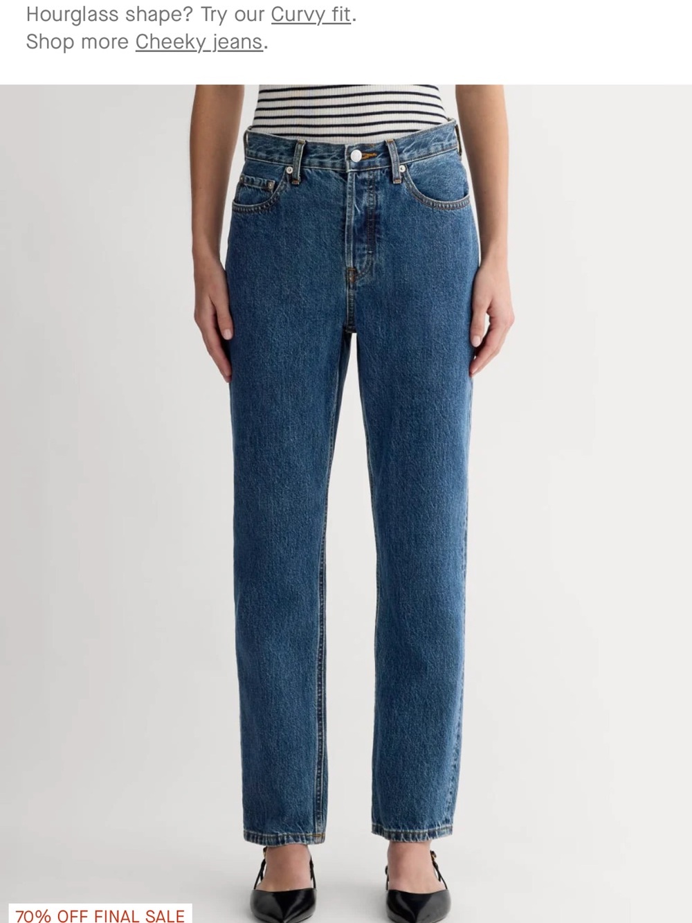 OG Everlane The Cheeky Jean CROP